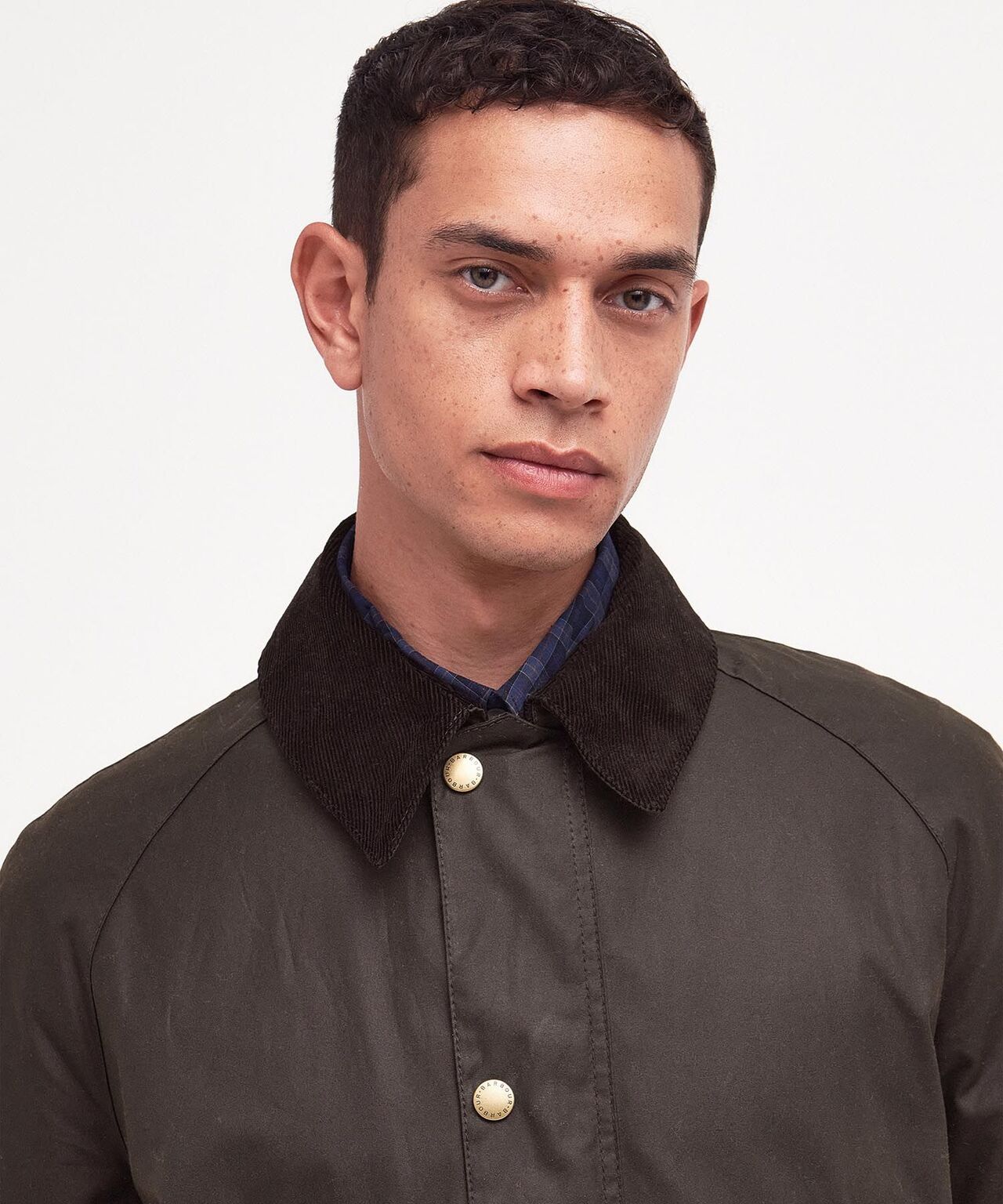 Wachsjacke Ashby | Oliv