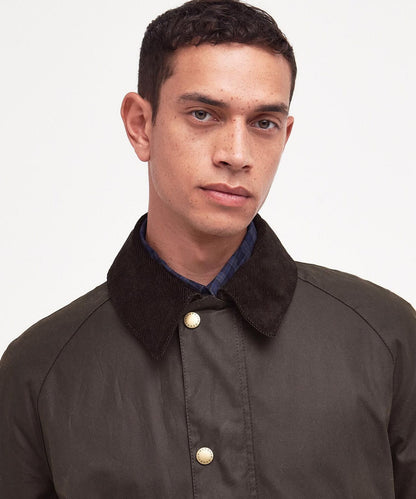 Wachsjacke Ashby | Oliv