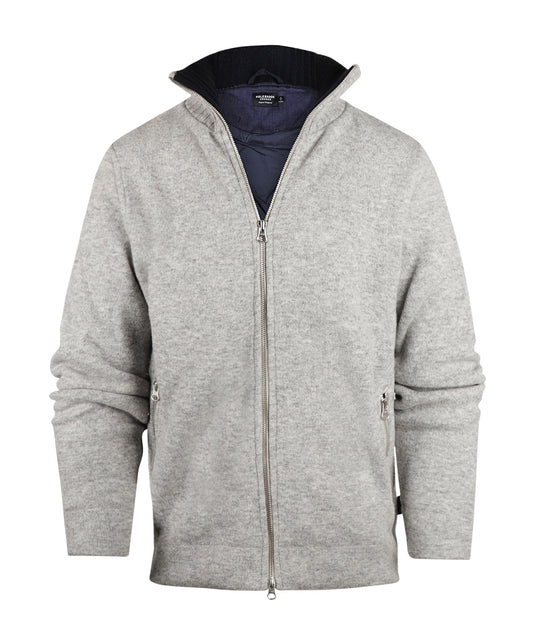 Herren-Reißverschlussweste | Grau