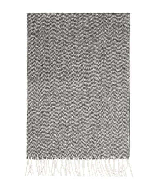 Wollschal 180x30 | Grau
