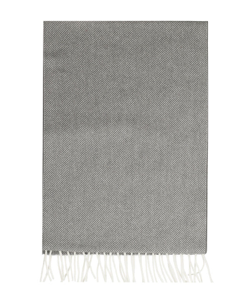 Scarf Wool 180x30 | Grey