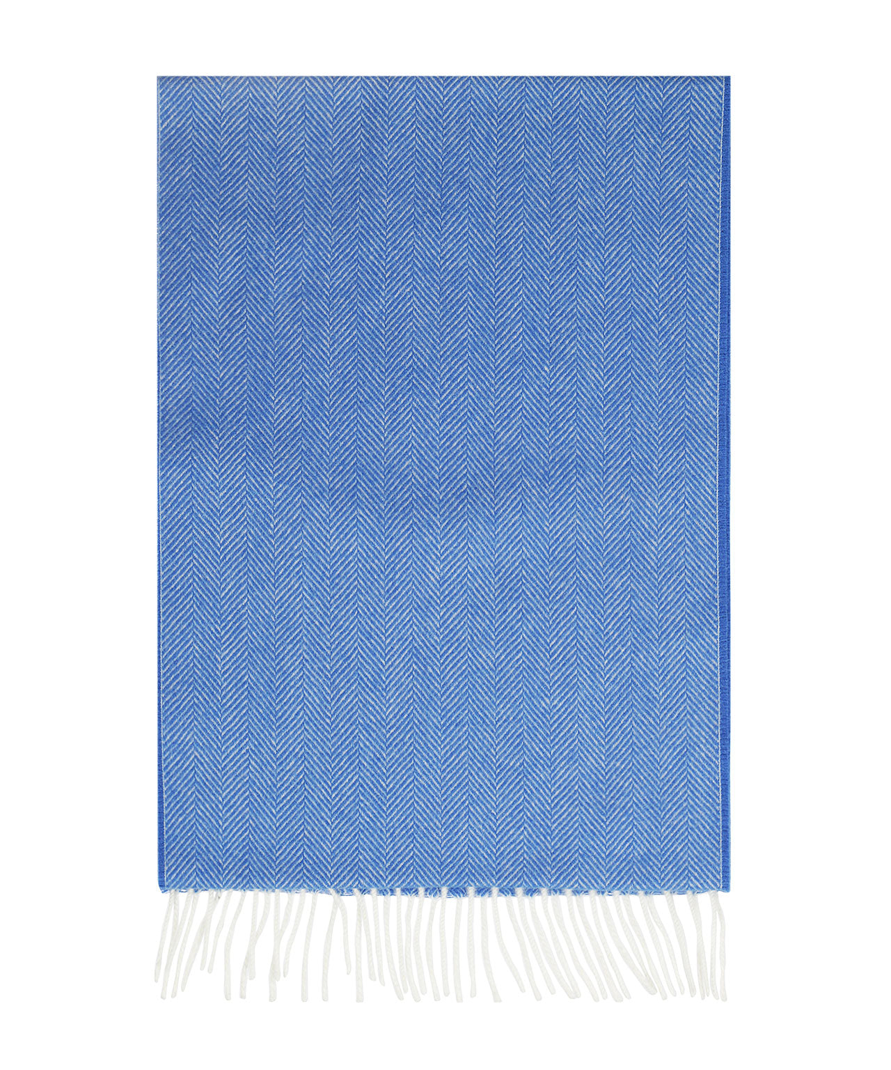 Wollschal 180x30 | Blau