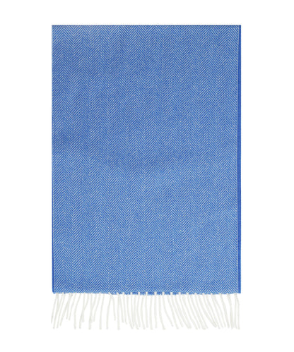 Wollschal 180x30 | Blau