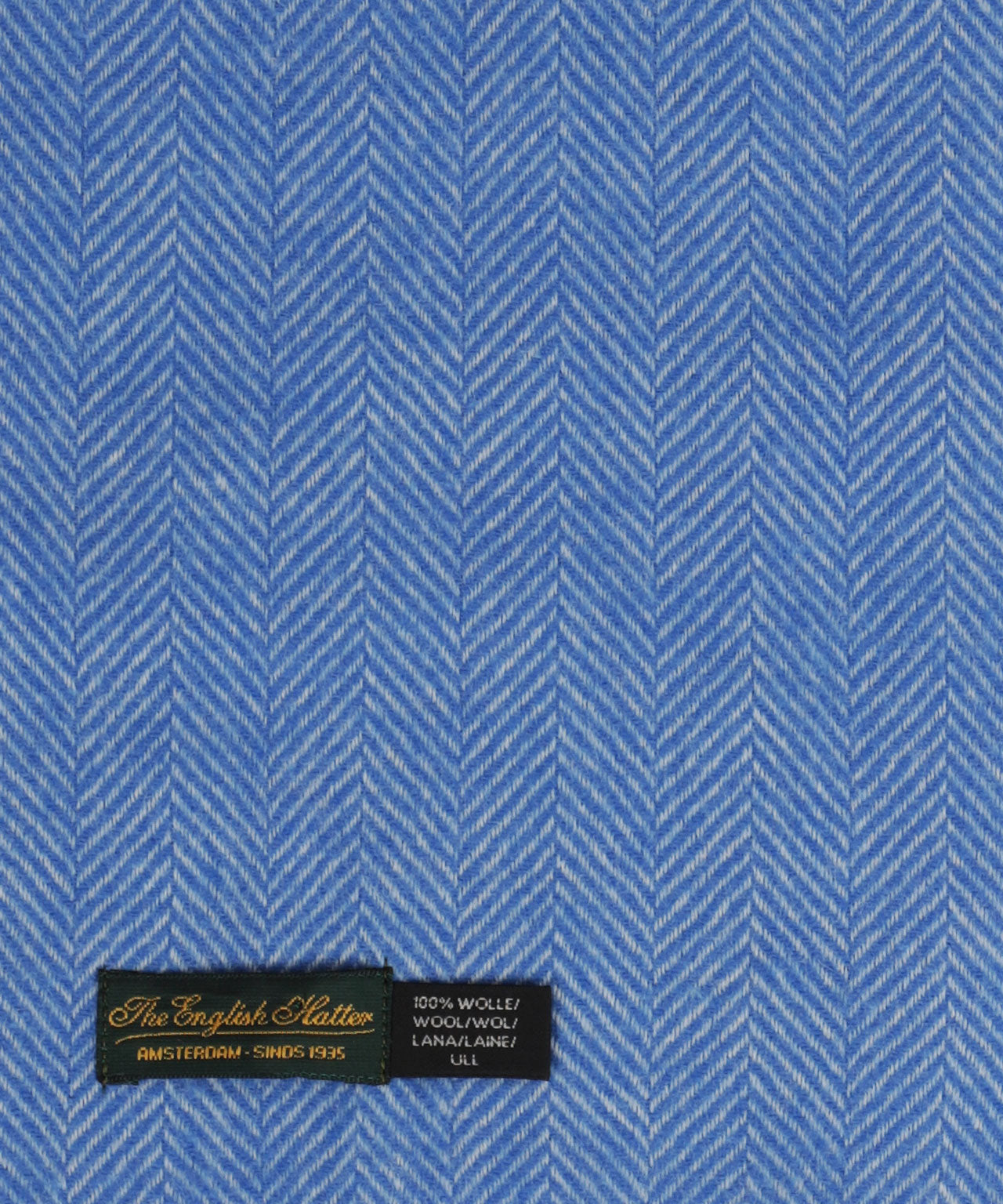 Wollschal 180x30 | Blau