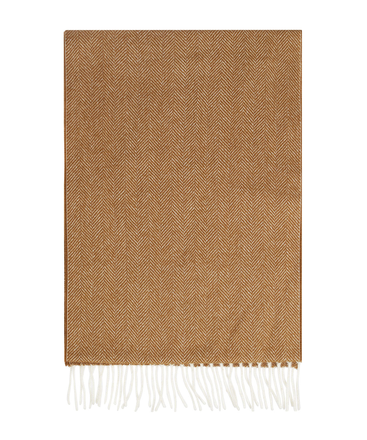 Wollschal 180x30 | Braun