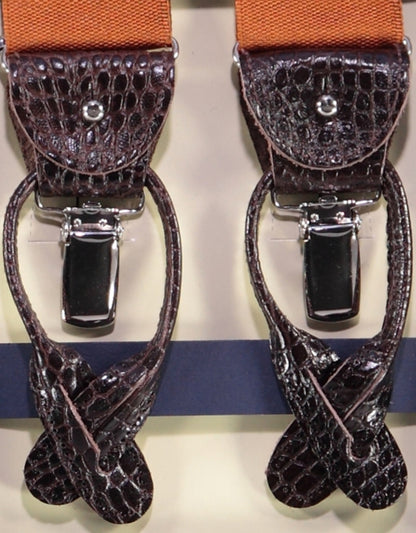 2-in-1-Zahnspange mit Clips und Riemen | Braun