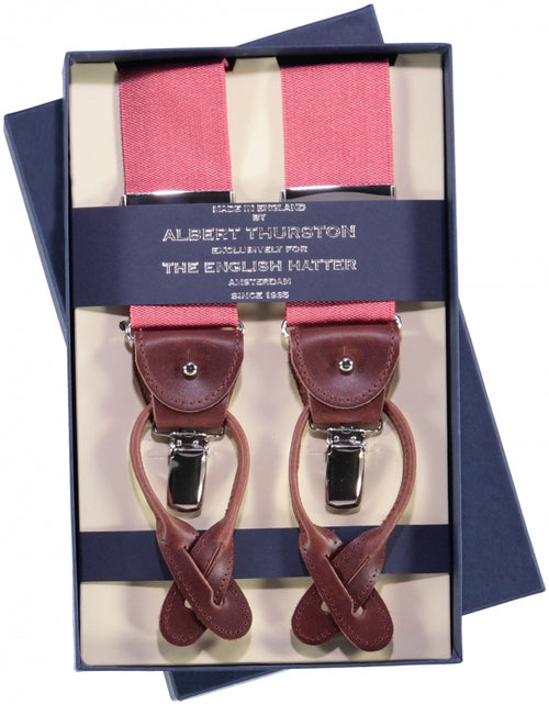 2-in-1 Bretels met clips en patten | Paars