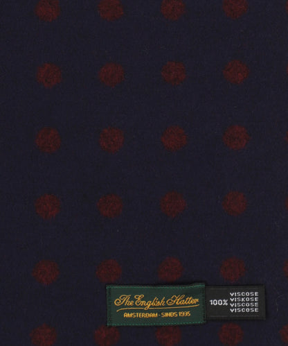 Viskoseschal mit klassischem Muster | Blau