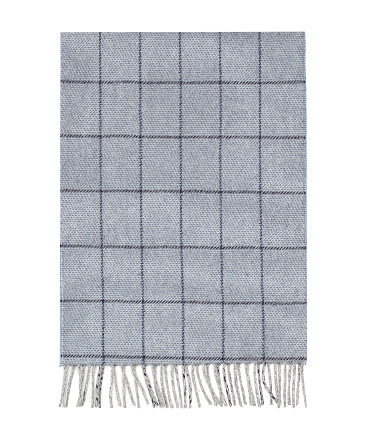 Scarf Wool with Cashmere | Blue