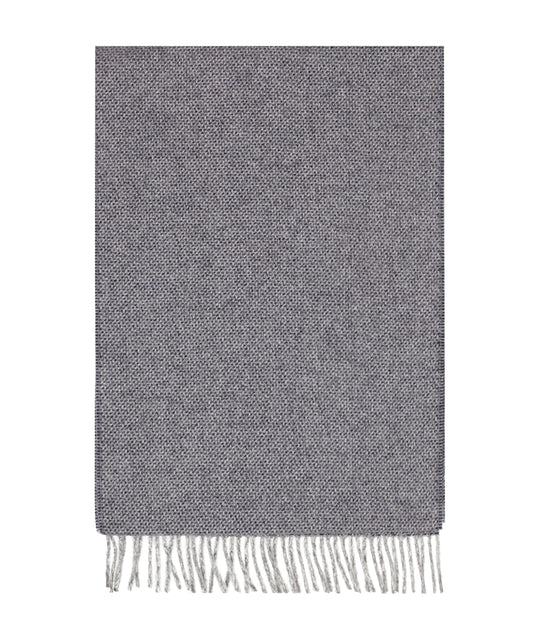 Wollschal mit Kaschmir | Blau
