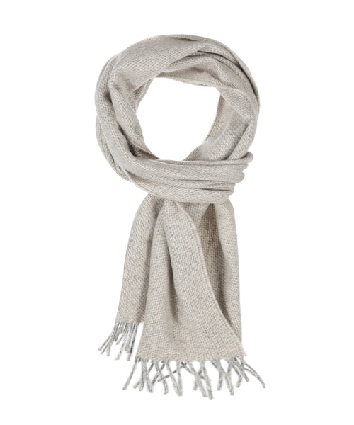 Scarf Wool with Cashmere | Brown