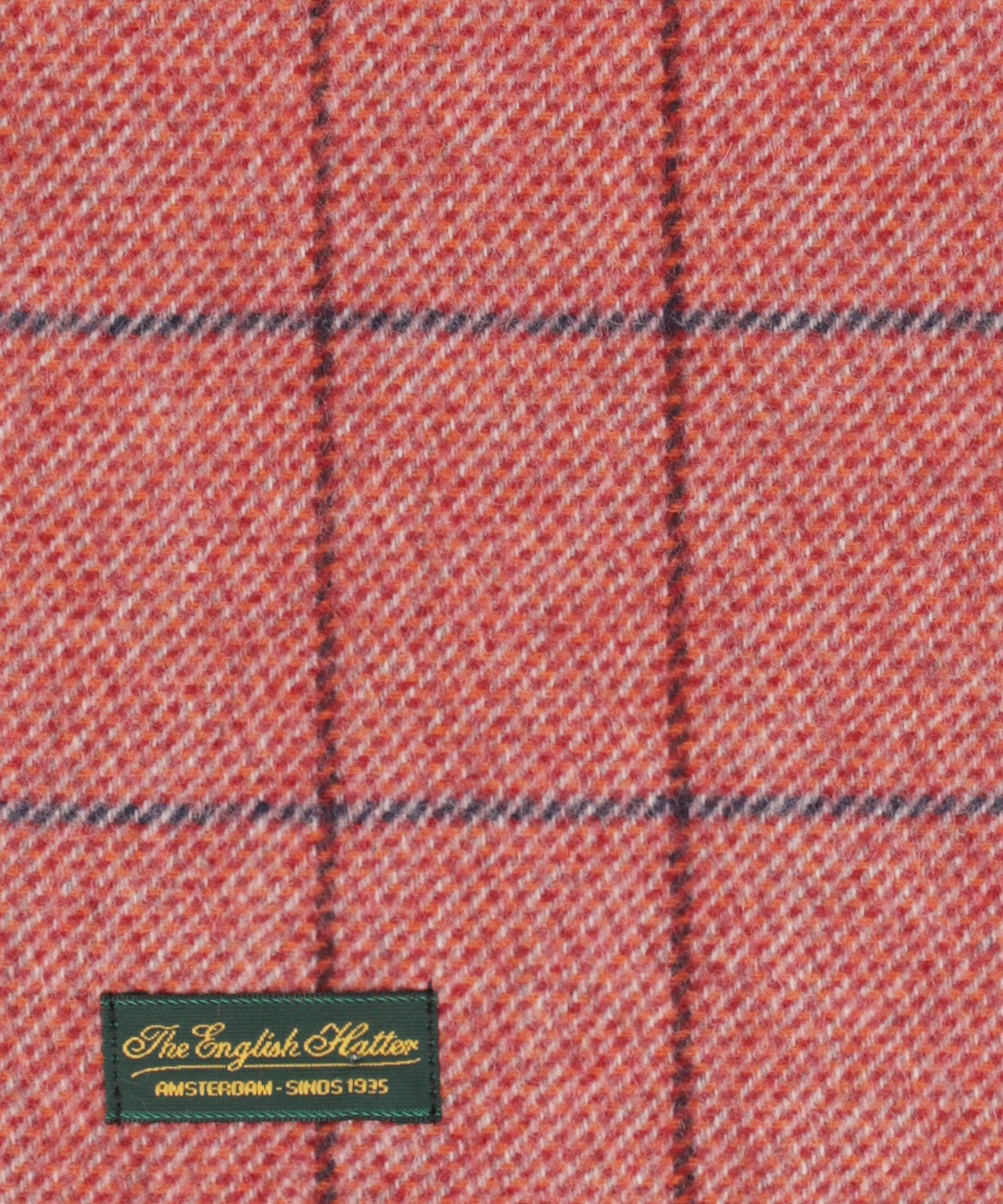 Sjaal Wol/Cashmere 35X190cm | Rood Ruit