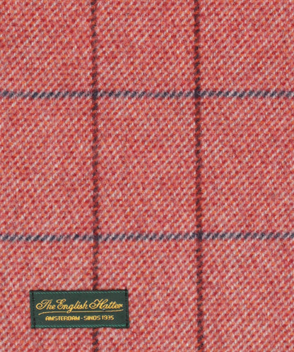 Sjaal Wol/Cashmere 35X190cm | Rood Ruit