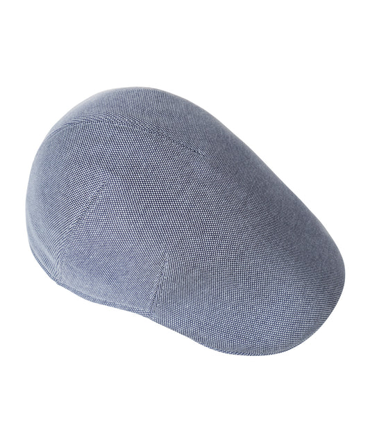 Soft Cap Katoen Mix | Blauw melange