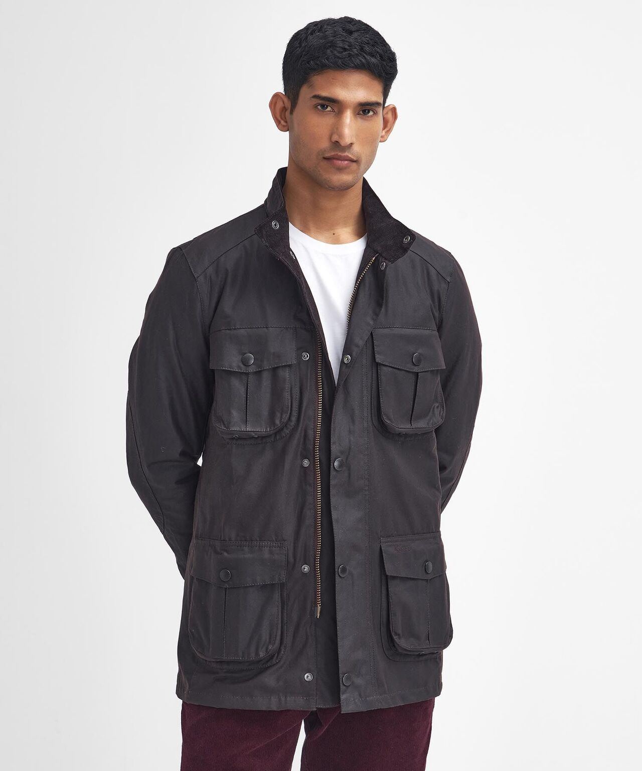 Wachsjacke Corbridge | Braun