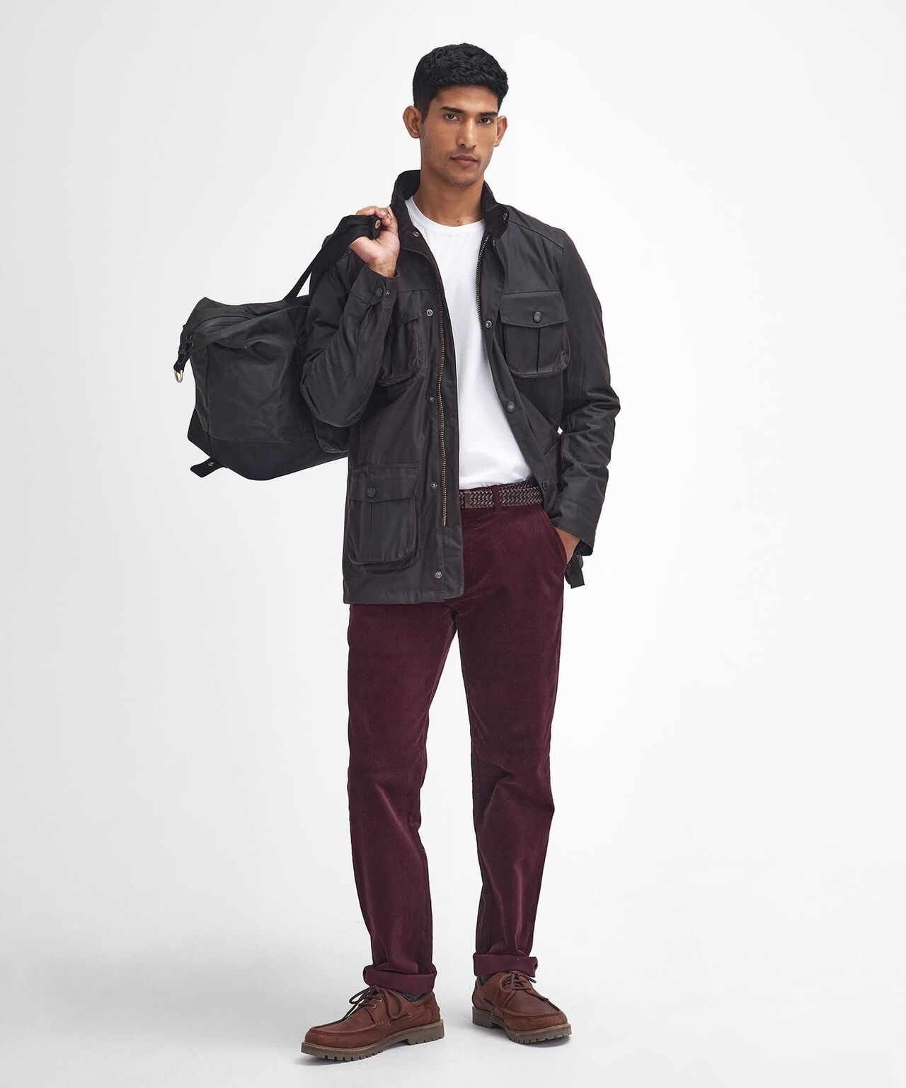 Wachsjacke Corbridge | Braun
