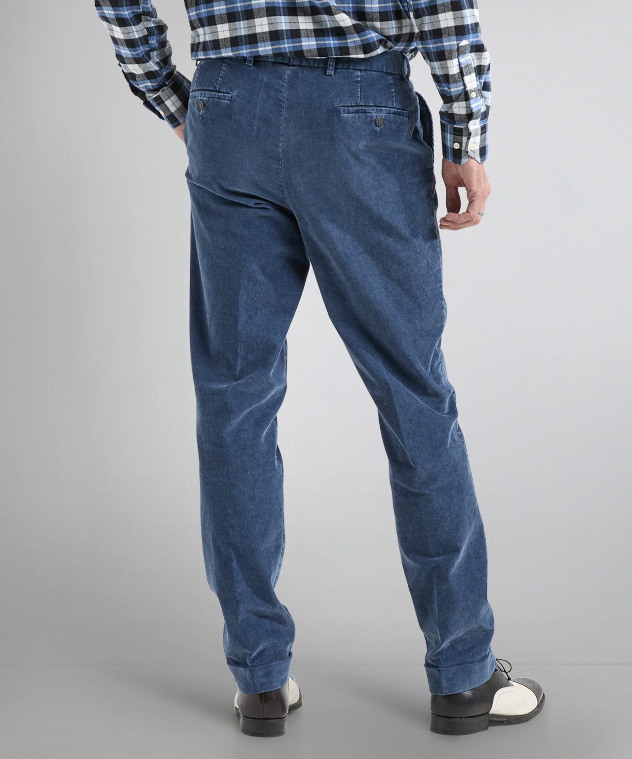 Liverpool Cordhose | Blau