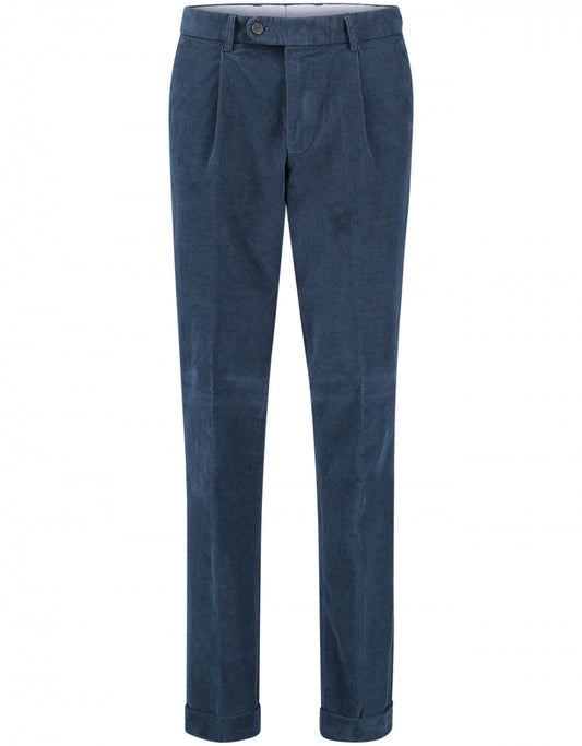 Liverpool Corduroy Trousers | Blue