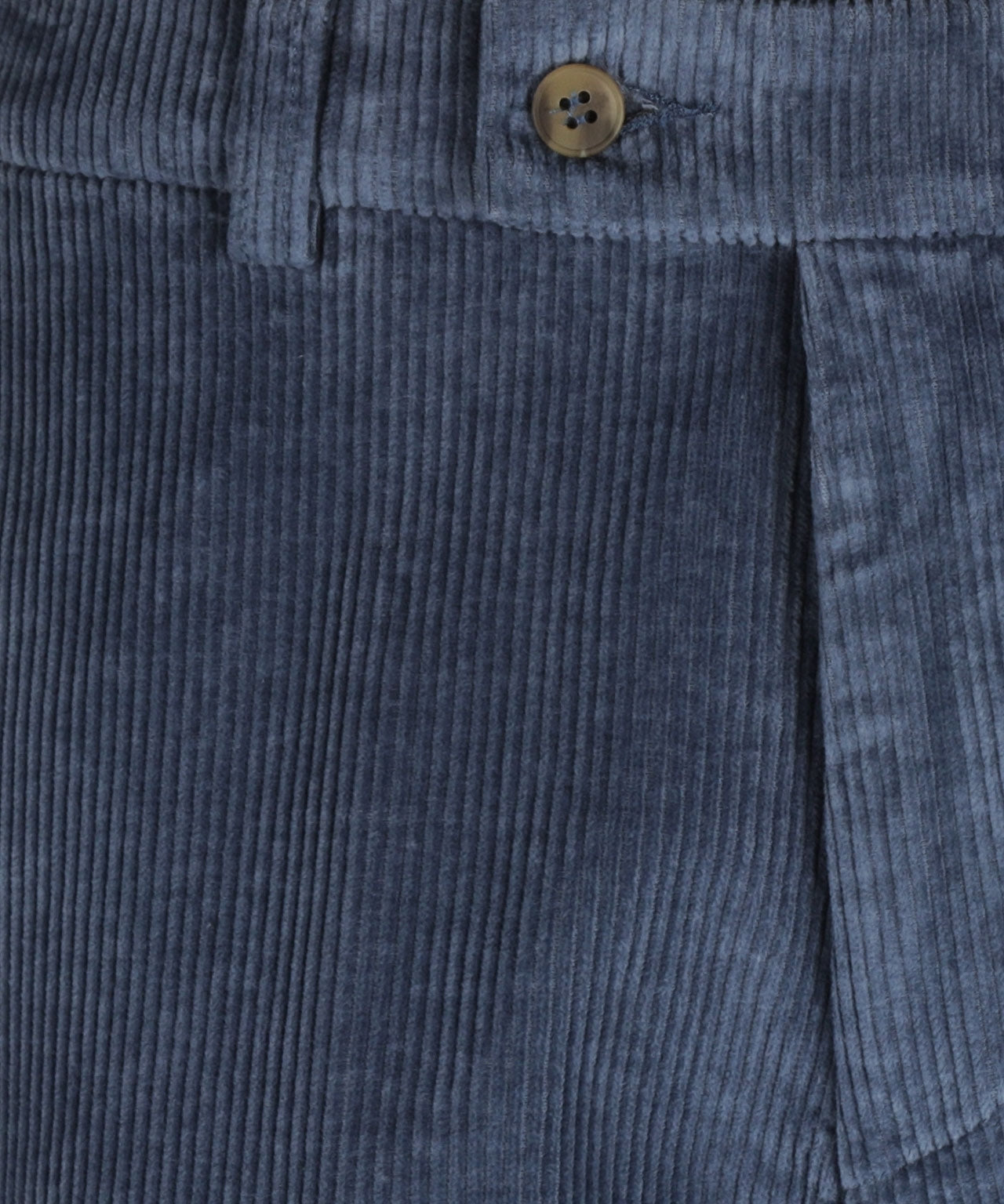 Chino Cord Bradford Wide Rib | Blau