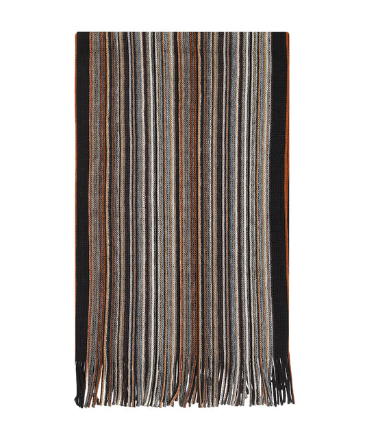 Wollstrickschal 180x26 | Grau
