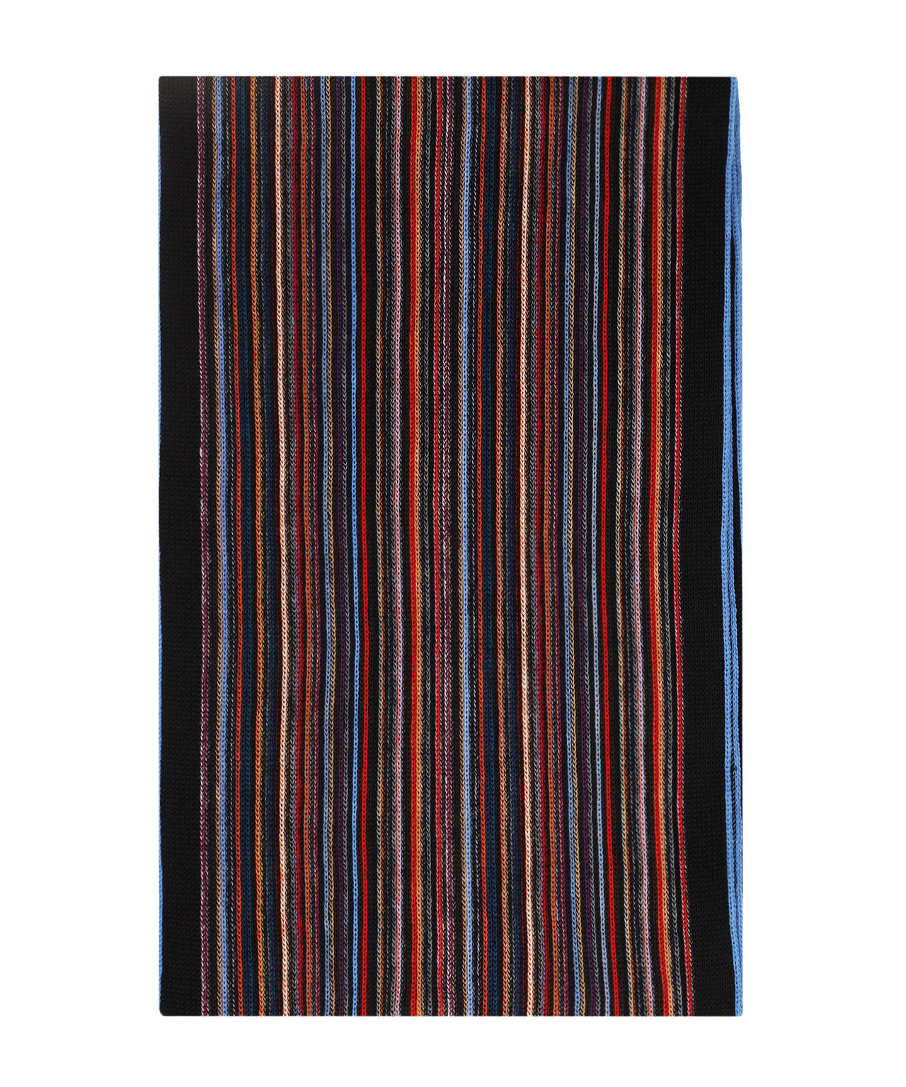 Wollstrickschal 180x26 | Blau
