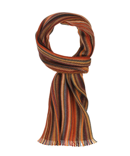 Wollstrickschal 180x26 | Orange