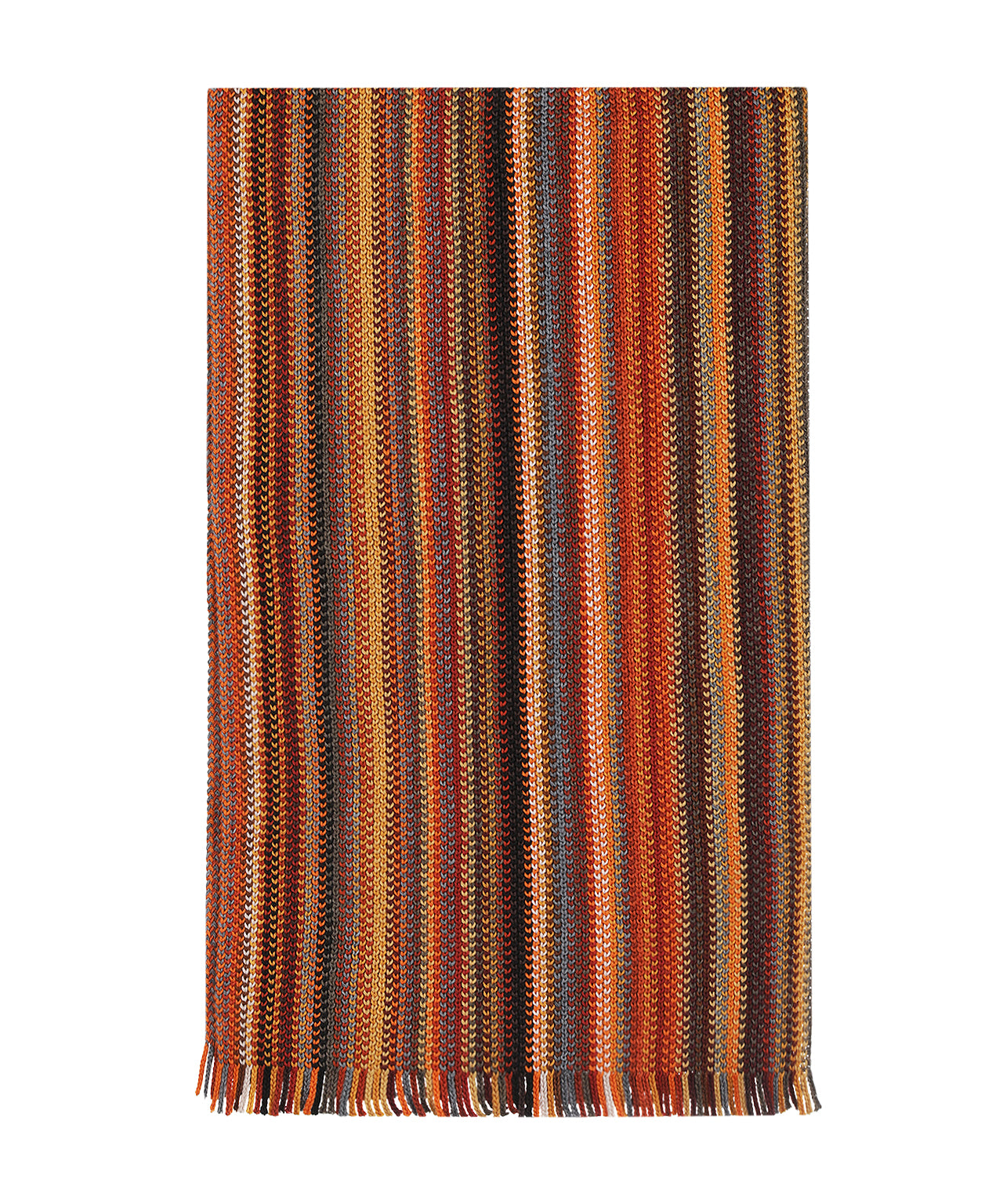 Wollstrickschal 180x26 | Orange