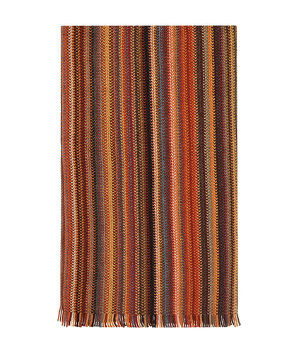 Wollstrickschal 180x26 | Orange
