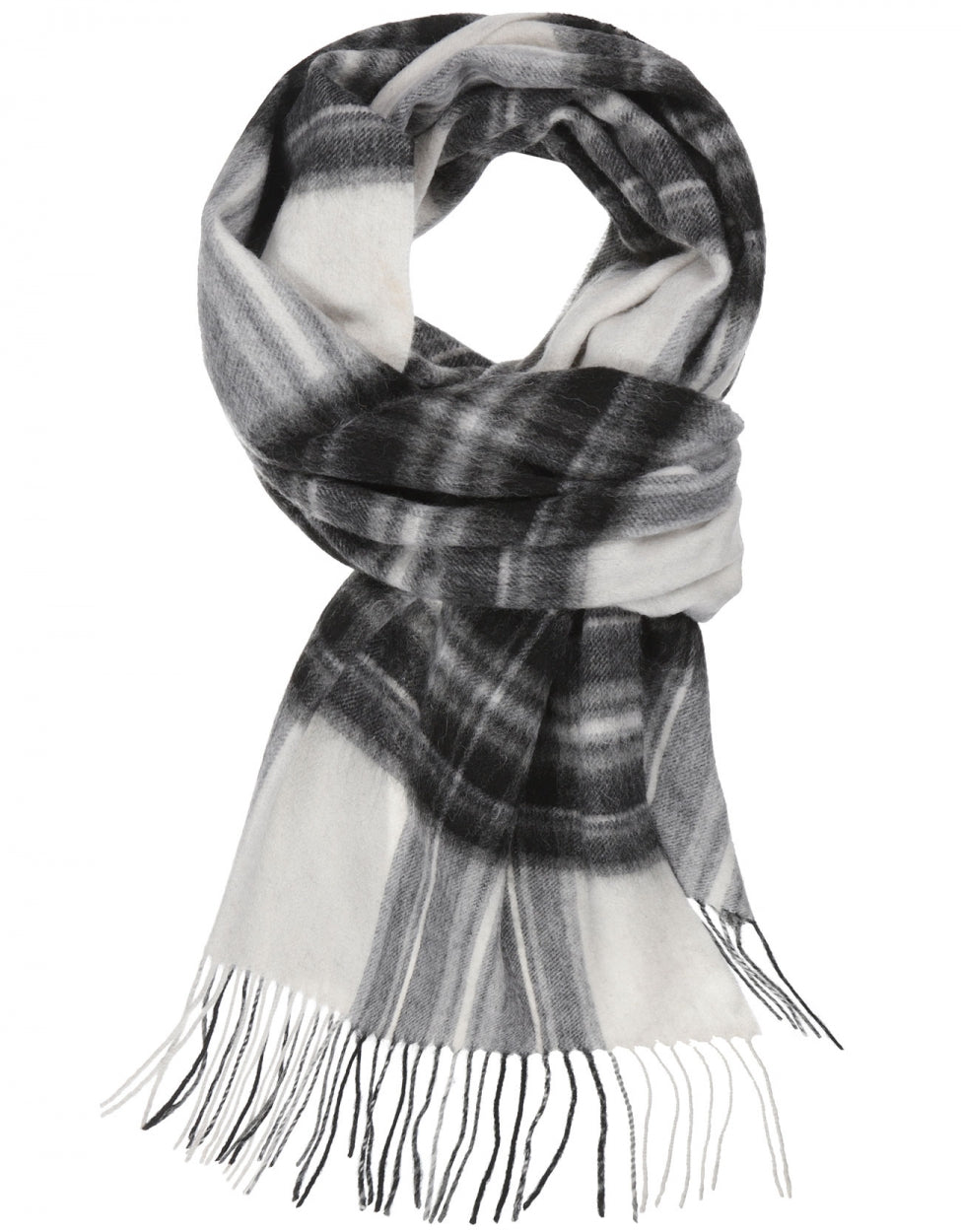 Scarf lambswool 190x48 | Black