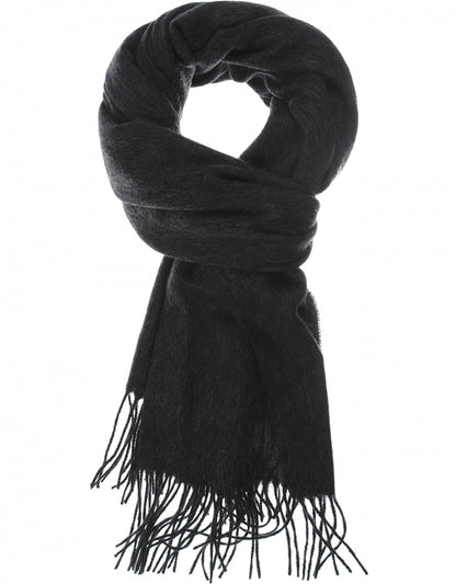 Sjaal Lamswol 48x190 | Charcoal