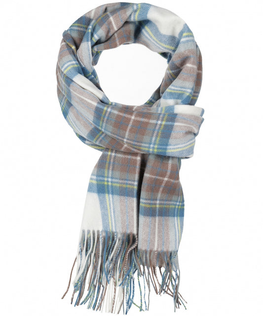 Lammwollschal 190x48 | Blau