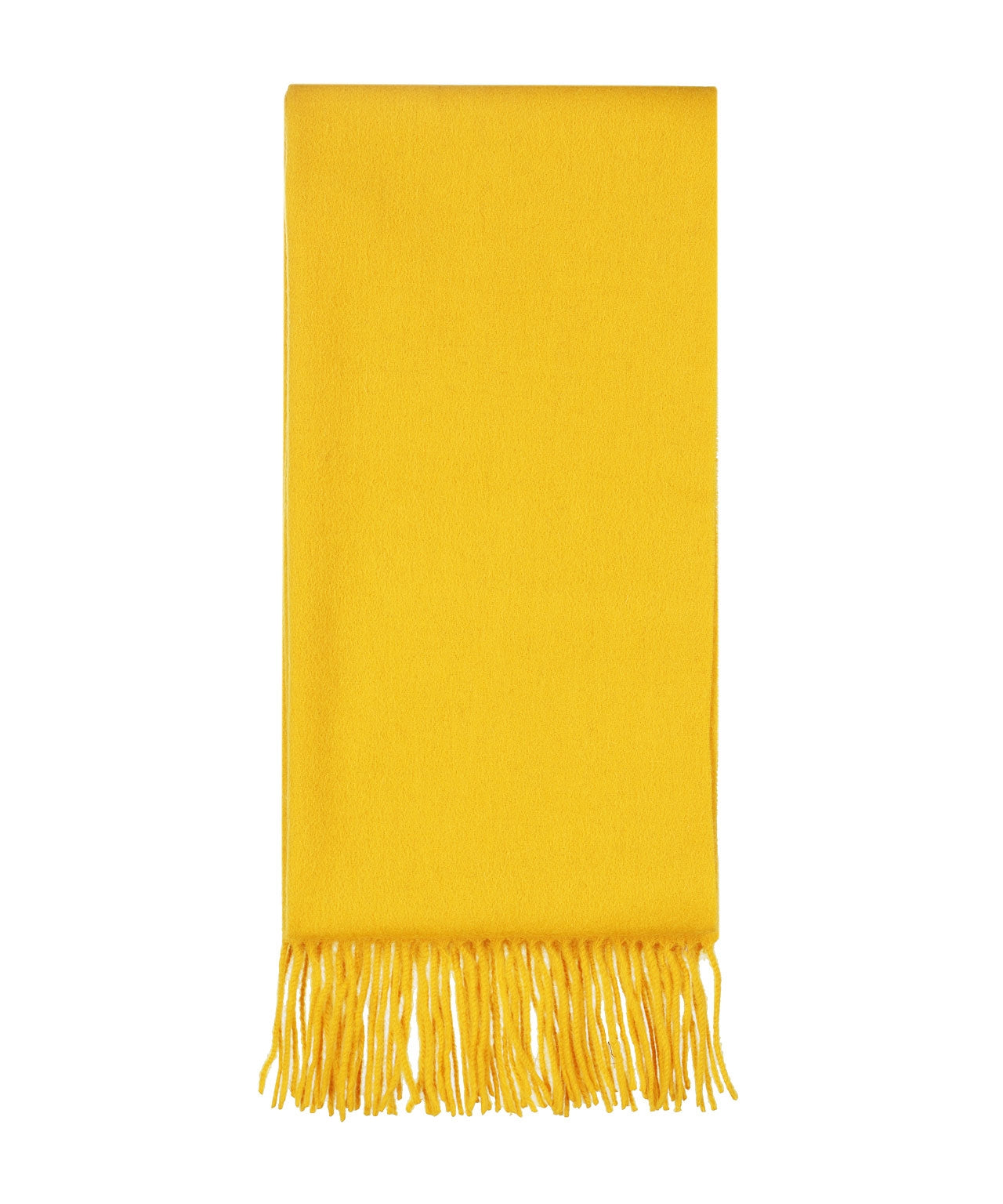 Scarf lambswool 190x48 | Yellow