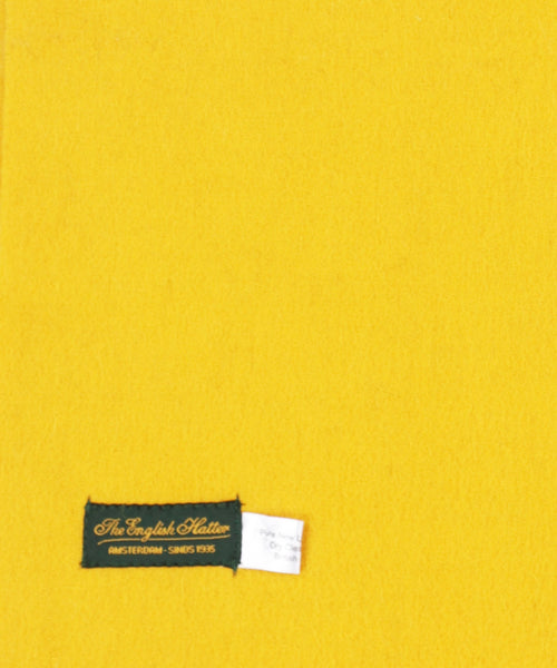 Scarf lambswool 190x48 | Yellow