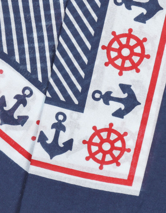 Bauerntaschentuch | Nautisches Blau