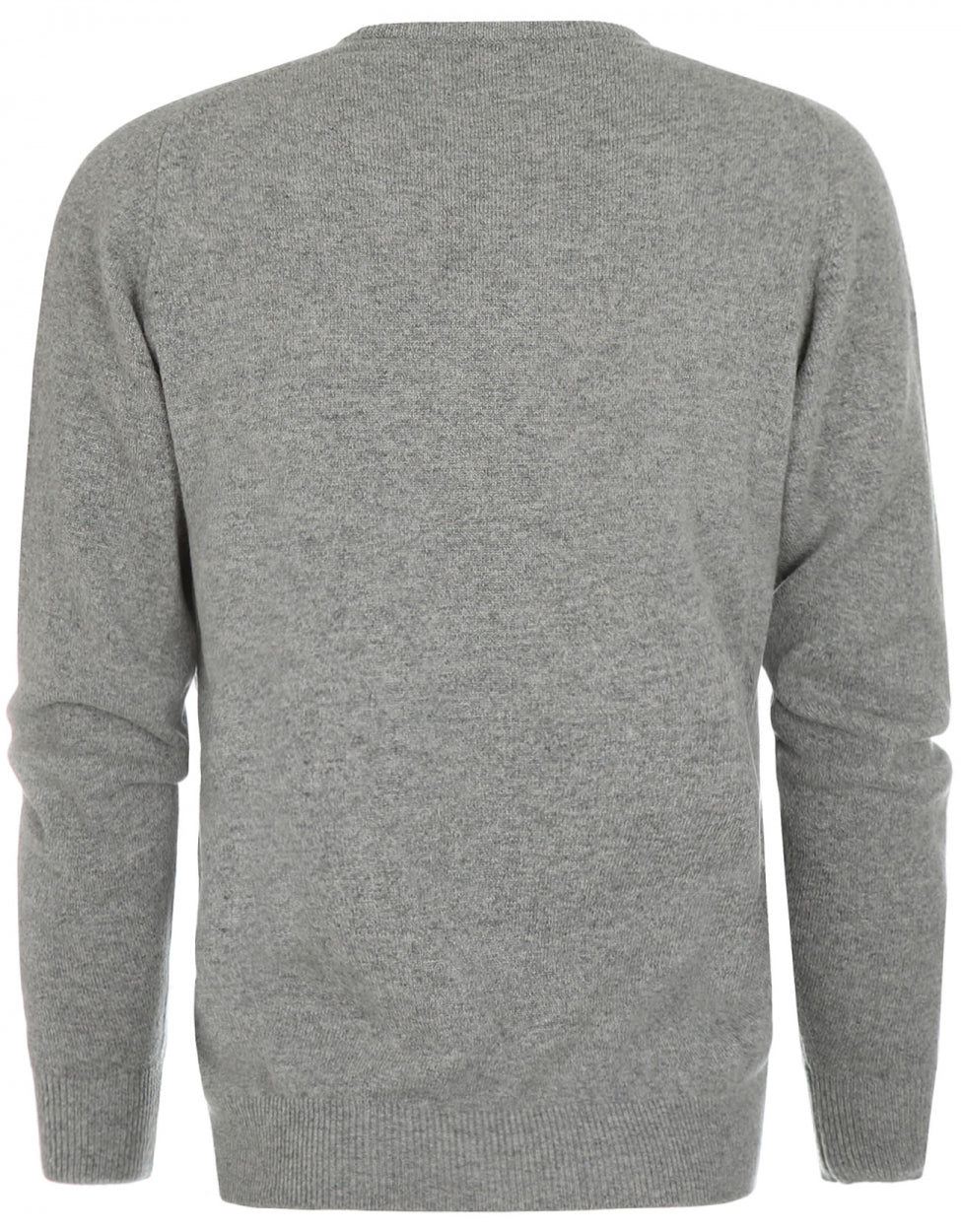 William Lockie Rundhalspullover aus Lammwolle | Flanell