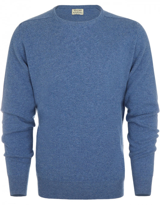 William Lockie Round Neck Lambswool Pullover | Jeans