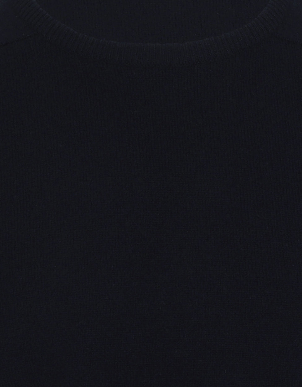 William Lockie Round Neck Lambswool Pullover | Navy