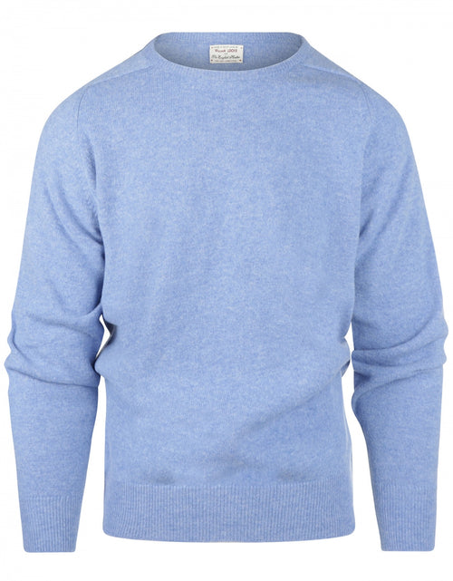 William Lockie Ronde Hals Lamswol Pullover | Surf