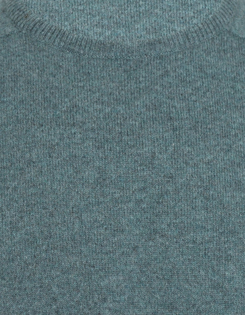 William Lockie Round Neck Lambswool Pullover | Caspian