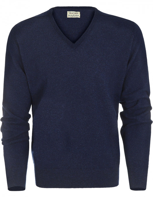 William Lockie V-neck Lambswool Pullover | Astra