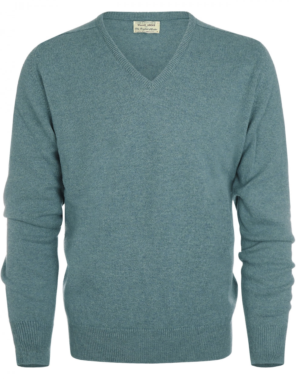 William Lockie V-Ausschnitt-Pullover aus Lammwolle | Caspian