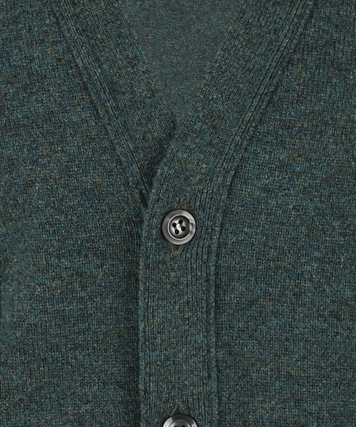 Button Vest Lambswool | Moorland