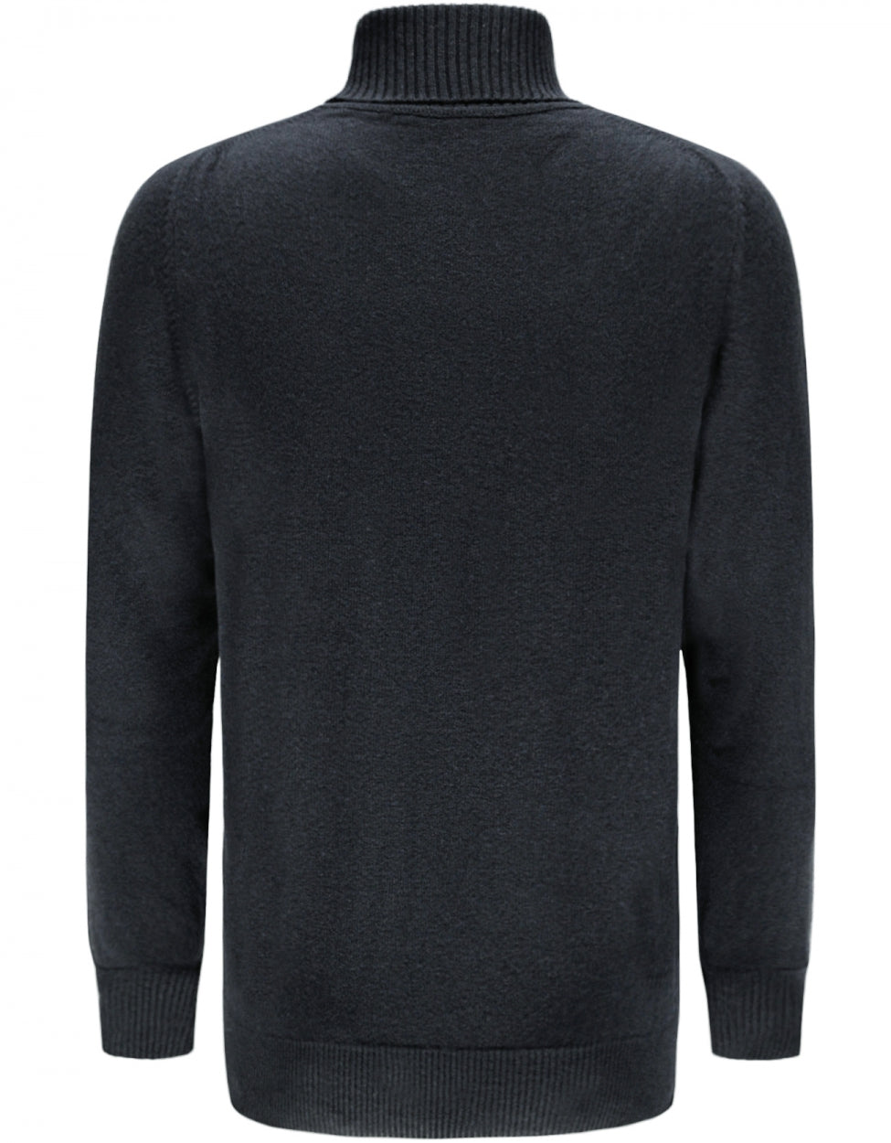William Lockie Rollkragenpullover aus Lammwolle | Anthrazit