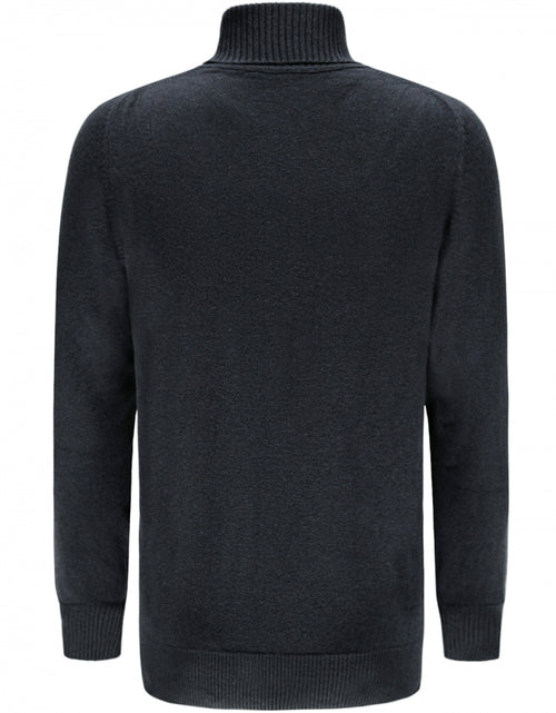 William Lockie Turtleneck Lambswool | Charcoal