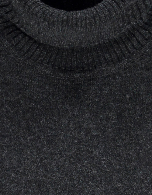 William Lockie Turtleneck Lambswool | Charcoal