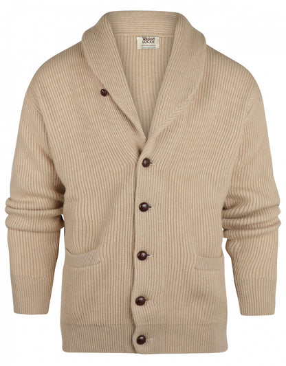 Kameelhaar Sjaalkraagvest | Blond