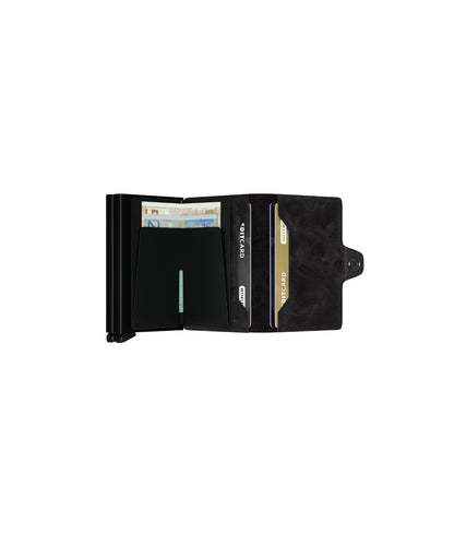 Twin Wallet | Vintage Black