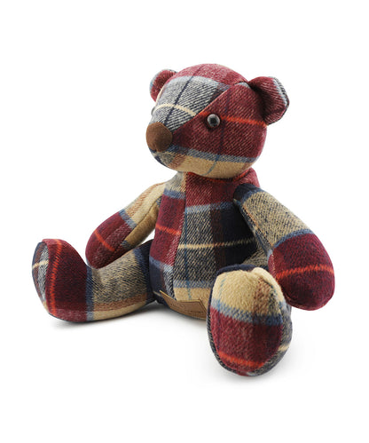 Türstopper aus Tweed | Rot