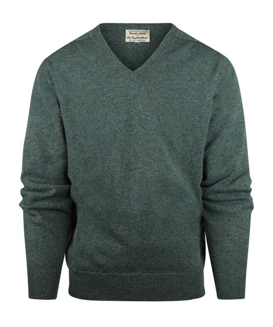 Lamswollen V-Hals Pullover Dutch Fit | Moorland