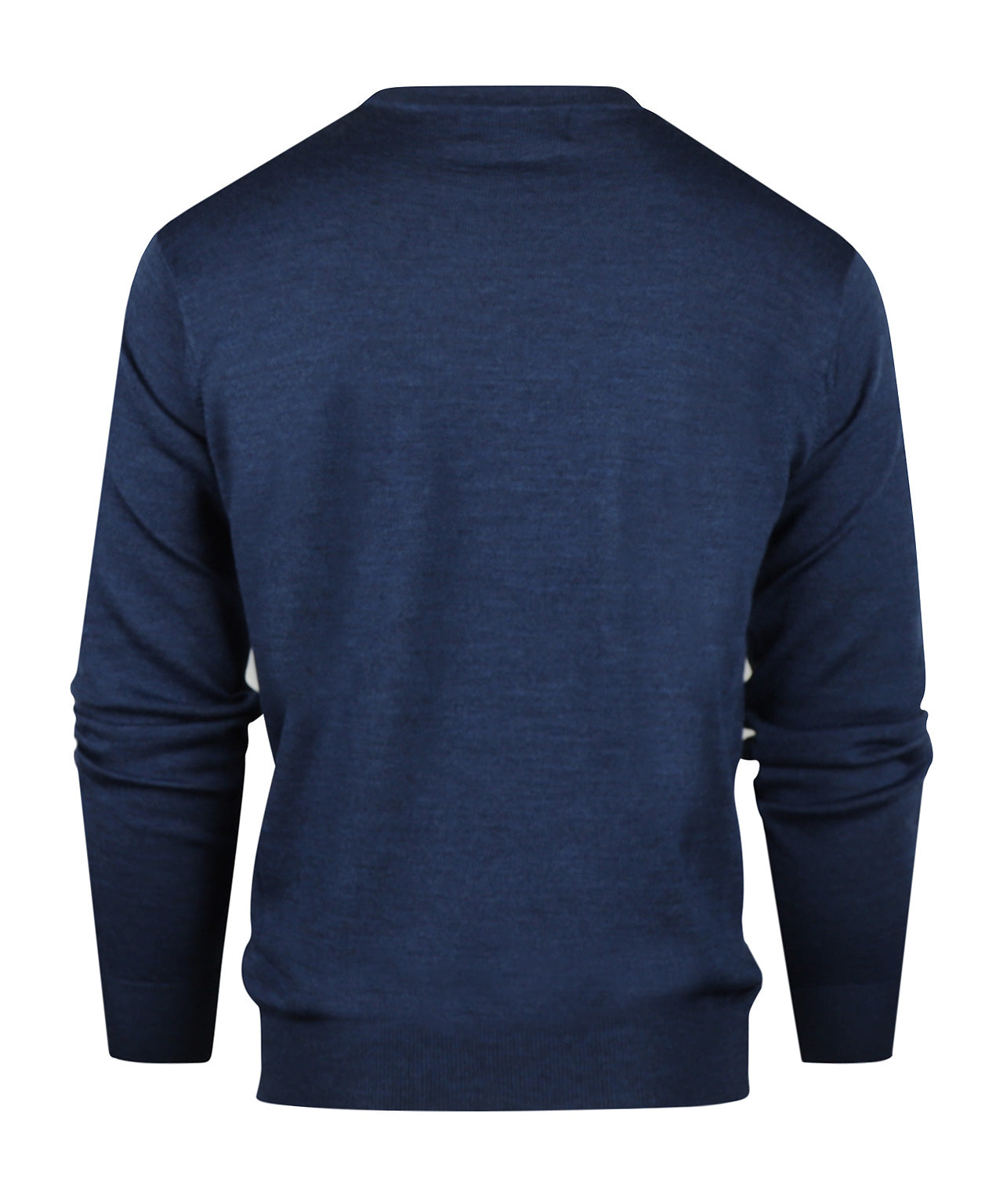 Merino V-Hals Pullover | Donker Blauw